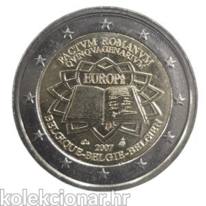 Belgium Belgija 2 Euro 2007 - Treaty of Rome