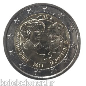 Belgium Belgija 2 Euro 2011 - 100th Women's Day