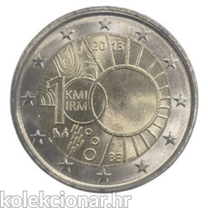 Belgium Belgija 2 Euro 2013 - Royal Meteorological Institute