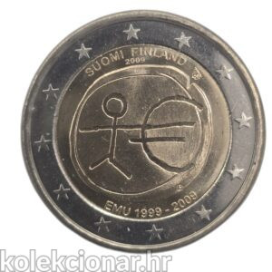 Finland Finska 2 Euro 2009 - 10 Years of EMU