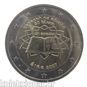 Ireland Irska 2 Euro 2007 - Treaty of Rome