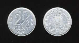 Netherlands Antilles Nizozemski Antili 2 1/2 Cent 1979