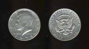 United States of America Sjedinjene Američke države 1/2 Dollar Kennedy 1974