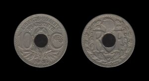 France Francuska 10 Centimes 1936