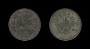 Austria-Hungary Austro-Ugarska Austria 1 Kreutzer 1860 B