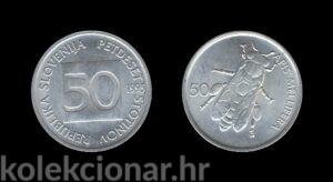 Slovenia Slovenija 50 Stotinov 1995