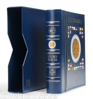 Album za 2 Euro kovanice Leuchtturm Vista (sa 4 lista)