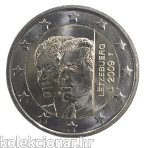 Luxembourg Luksemburg 2 Euro 2009 - Accession of Charlotte