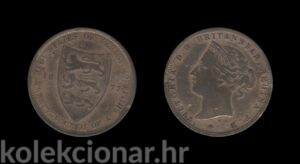Jersey 1/24 Shilling 1877 - Victoria
