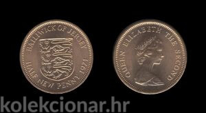 Jersey 1/2 New Penny 1971 - Elizabeth II