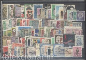 Poštanske marke 100 komada LOT 034