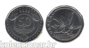Curacao 50 Cents 2025