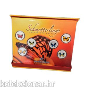 Vanuatu 6x 10 Vatu 2006 - Multicolor butterflies + Knjiga
