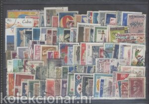 Poštanske marke 100 komada LOT 045