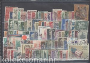 Poštanske marke 100 komada LOT 063