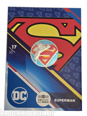 France Francuska 10 Euro 2025 - DC Comics - Superman Logo