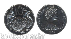 Cook Islands 10 Cents 1979 - FAO - Elizabeth II