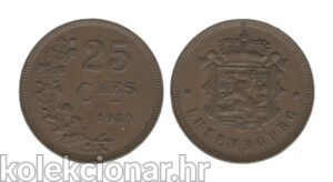 Luxembourg Luksemburg 25 Centimes 1930 - Charlotte