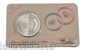 Netherlands Nizozemska 5 Euro 2026 - 25 Years of Equal Marriage - Willem Alexander