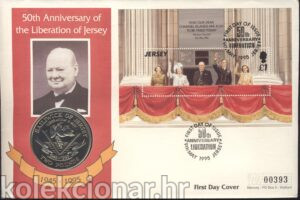 Jersey 2 Pounds 1995 - Liberation - Elizabeth II