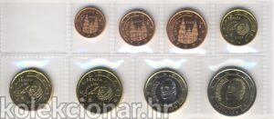 Spain Španjolska Euro Set 2005