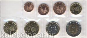 Spain Španjolska Euro Set 2010