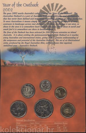 Australia Australija Set 2002 - Elizabeth II