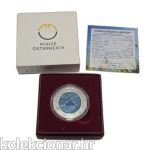 Austria Austrija 25 Euro 2010 – Renewable Energy