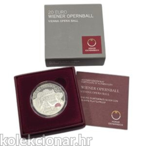 Austria Austrija 20 Euro 2016 – Vienna Opera Ball