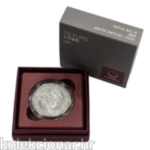 Austria Austrija 20 Euro 2026 – Leo (sa gorskim kristalom)