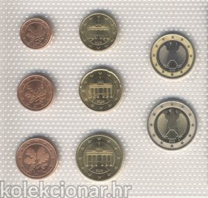 Germany Njemačksa Euro Set mješane godine