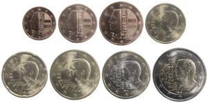 Luxembourg Luksemburg Euro Set 2026 - Guillaume V