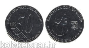 Ecuador Ekvador 50 Centavos 2023 - Matilde Hidalgo