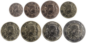 Belgium Belgija Euro Set 2026 - Philippe
