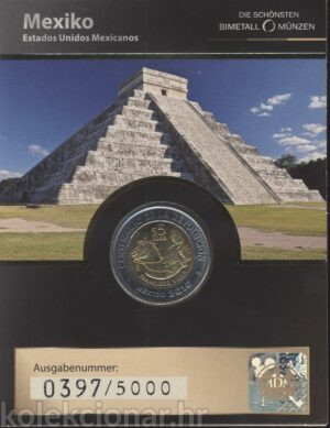 Mexico Meksiko 5 Pesos 2008 - Francisco Villa