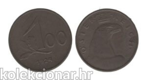 Austria Austrija 100 Kronen 1924