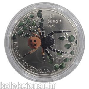 San Marino 10 Euro 2026 - Ladybird spider